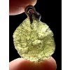 Silver moldavite pendant 2,7g