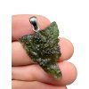 Silver moldavite pendant 5,2g
