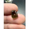 Moldavite bead with a 1.5 mm drilled hole – random piece
