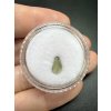 Tumbled moldavite in a box, 0,1-0,4ct – random piece