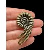 Brass ammonite