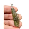 Silver moldavite pendant 2,4g