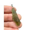 Silver moldavite pendant 2,4g