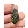 Silver moldavite pendant 2,5g
