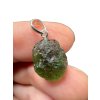 Silver moldavite pendant 1,6g