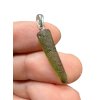Silver moldavite pendant 1g