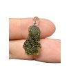 Silver moldavite pendant 1,7g