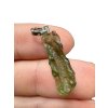 Silber Moldavit Anhänger 1,2g