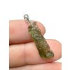 Silver moldavite pendant 1,2g