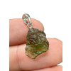 Silver moldavite pendant 1,3g