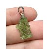 Silver moldavite pendant 1g