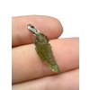 Silver moldavite pendant 0,7g