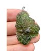 Silber Moldavit Anhänger 5,9g