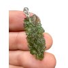 Silver moldavite pendant 3g