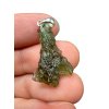 Silver moldavite pendant 2g
