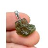 Silver moldavite pendant 1,4g