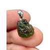 Silver moldavite pendant 1,2g