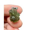 Silver moldavite pendant 1,7g