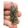 Silver moldavite pendant 5,2g