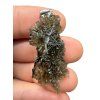 Silver moldavite pendant 5,2g