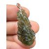 Silver moldavite pendant 3,8g