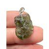 Silver moldavite pendant 2,3g