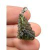 Silver moldavite pendant 2,4g
