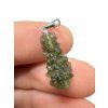 Silver moldavite pendant 1g