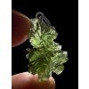 Silver moldavite pendant 2,1g