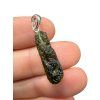 Silber Moldavit Anhänger 1,9g