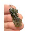 Silver moldavite pendant 2,6g