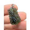 Silber Moldavit Anhänger 3,6g