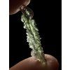 Silver moldavite pendant 0,7g