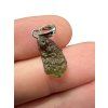 Silver moldavite pendant 0,8g