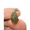 Silver moldavite pendant 0,8g