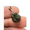 Silver moldavite pendant 1,3g
