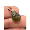 Silver moldavite pendant 1g