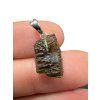 Silver moldavite pendant 1,2g