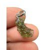 Silver moldavite pendant 0,8g