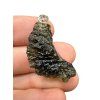Silver moldavite pendant 4,6g