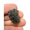 Silver moldavite pendant 4,1g