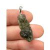 Silver moldavite pendant 2,7g