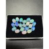 20 pcs precious opal cabochons – Welo, Ethiopia