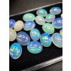 20 pcs precious opal cabochons – Welo, Ethiopia