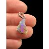 Stříbrný přívěsek z drahého opálu