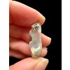 Silver precious opal pendant