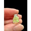 Silver precious opal pendant