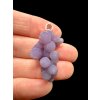 Silver grape chalcedony pendant