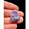 Silver grape chalcedony pendant