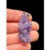 Silver grape chalcedony pendant